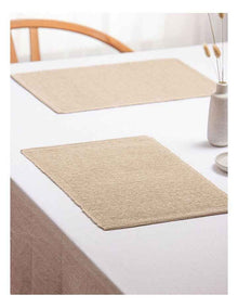 Newport Placemat 4 Pack in Flax