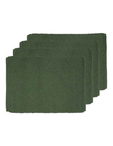 Newport Moss 4 Pack Placemat in Green