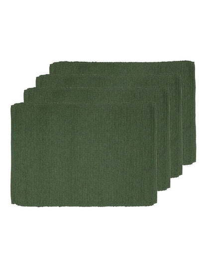 Newport Moss 4 Pack Placemat in Green