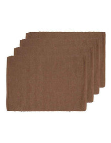 Newport Placemat 4 Pack in Terracotta