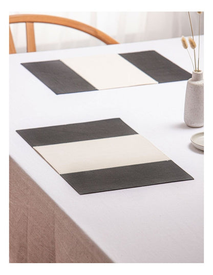 Arden Placemat 4 Pack in Black