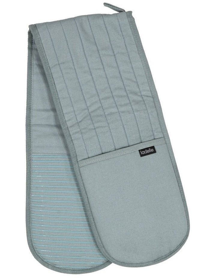 Lennox Double Oven Mitt in Sea Mist