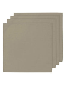 Oxford Flax Napkin 4 Pack in Beige