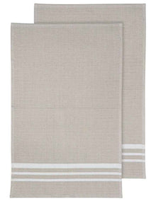 Terry Kitchen Towel 2 Pack in Stone
