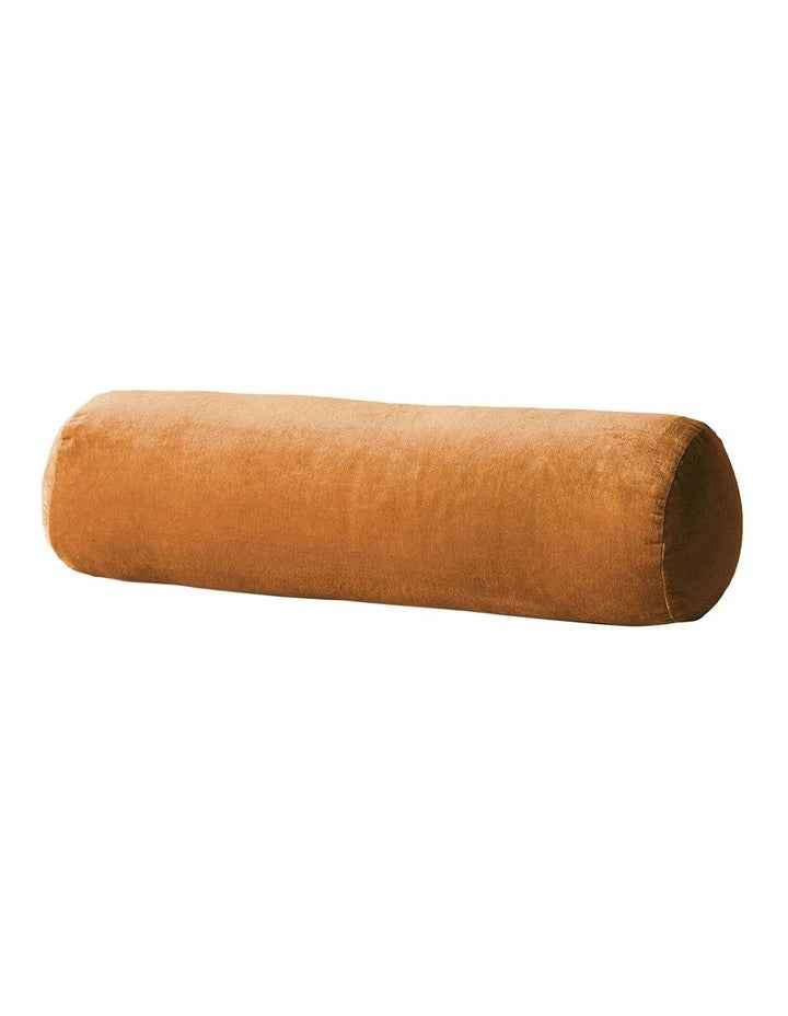 Luxury Velvet Bolster in Maple