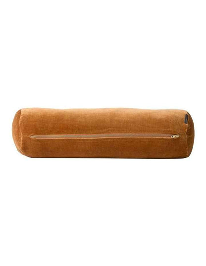 Luxury Velvet Bolster in Maple