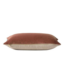 Luxury Velvet Rectangle Cushion in Clove