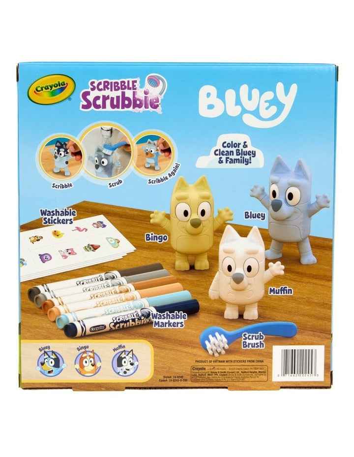 Scribble Scrubbie 3 Bluey Combo Pack
