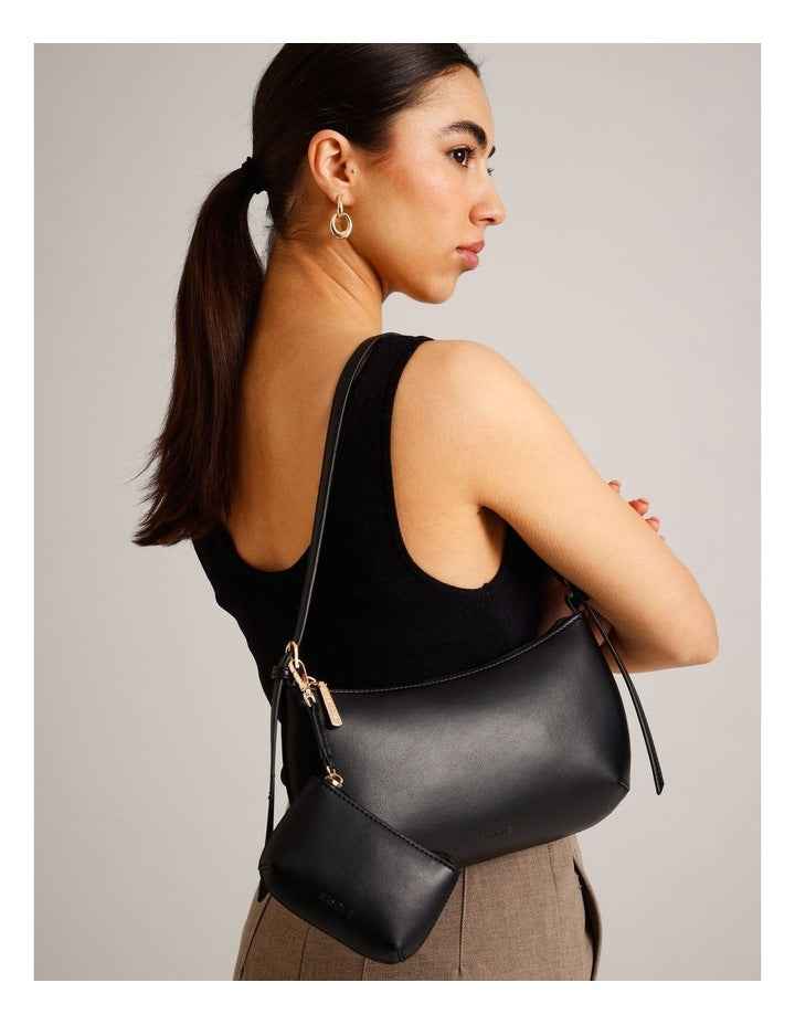 Brie Shoulder Bag in Black