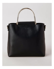 Carolina Satchel Bag in Black