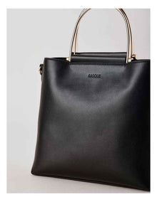 Carolina Satchel Bag in Black
