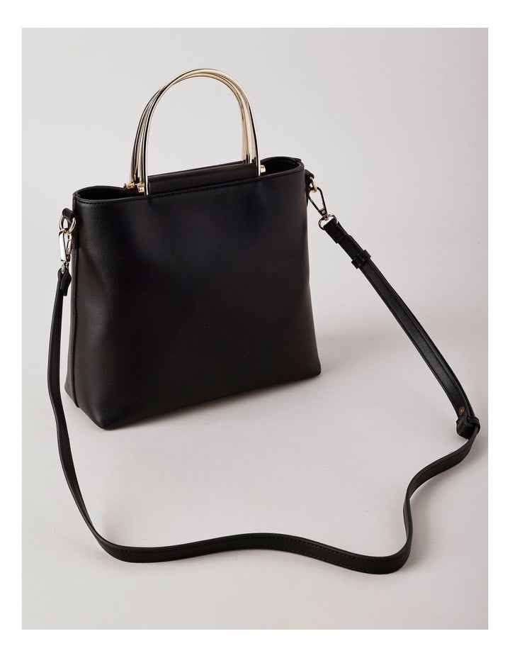 Carolina Satchel Bag in Black
