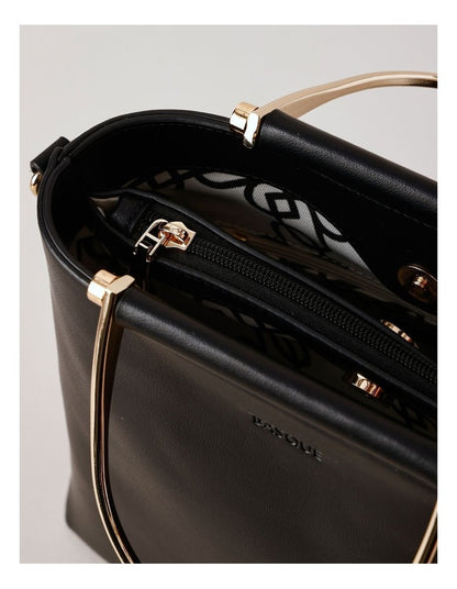 Carolina Satchel Bag in Black