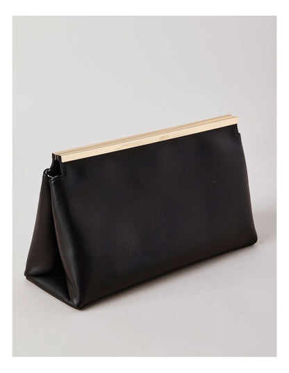Carrie Clutch Bag in Black