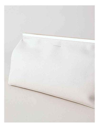 Carrie Clutch Bag in White