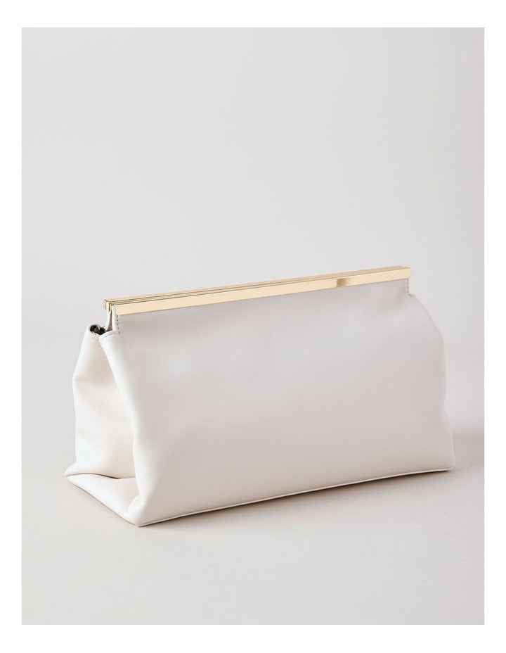 Carrie Clutch Bag in White