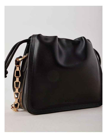 Savannah Shoulder Bag in Black