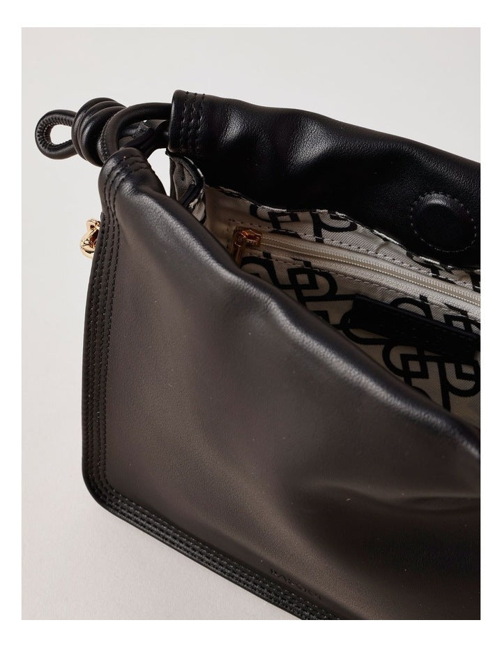 Savannah Shoulder Bag in Black