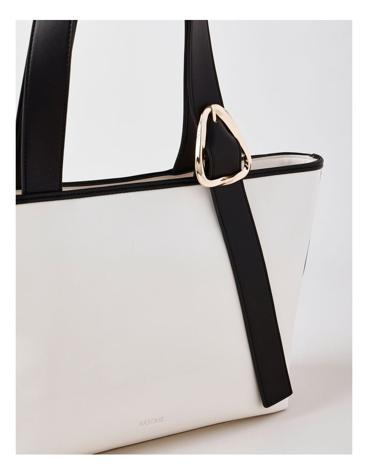 Lexie Tote Bag in White