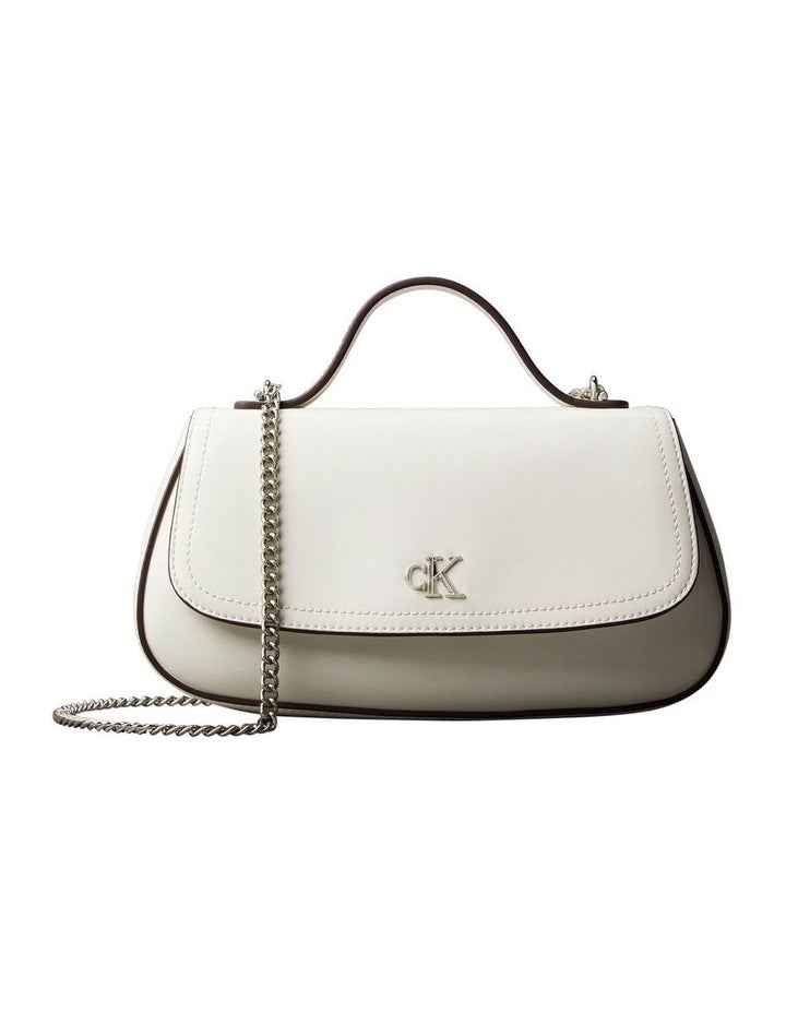 Top Handle Crossbody Flap Bag