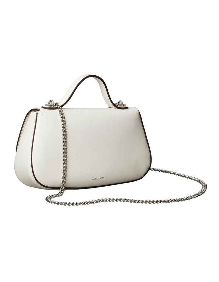 Top Handle Crossbody Flap Bag