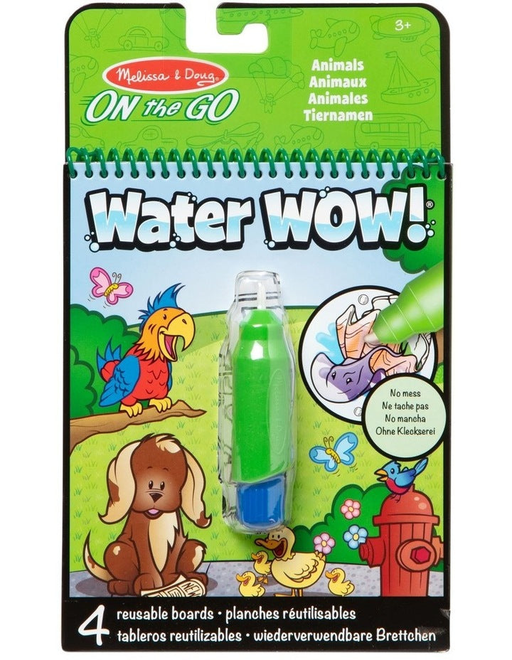 Water Wow Animals Paint Book