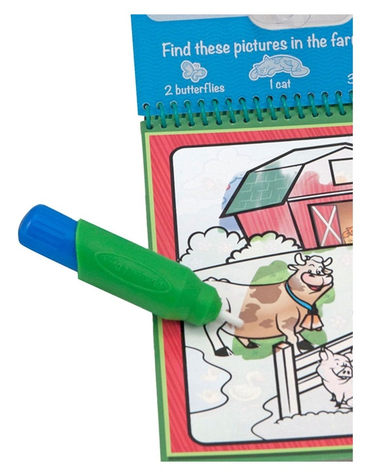 Water Wow Animals Paint Book