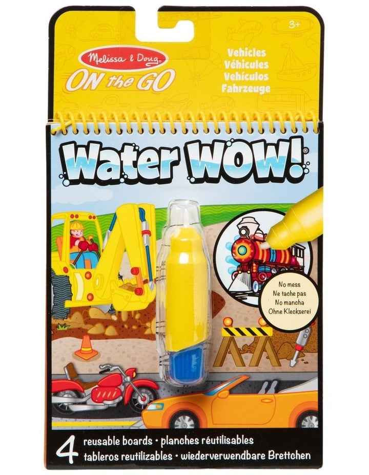 Water Wow Vehicles Book