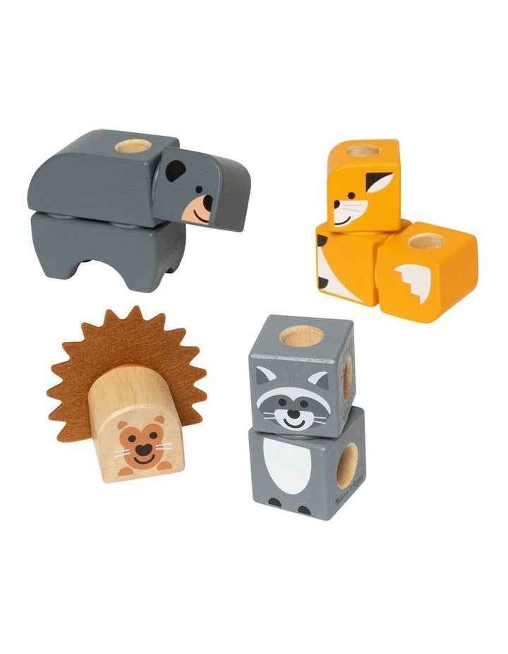 Blockables Woodland Creatures Building Set - 16