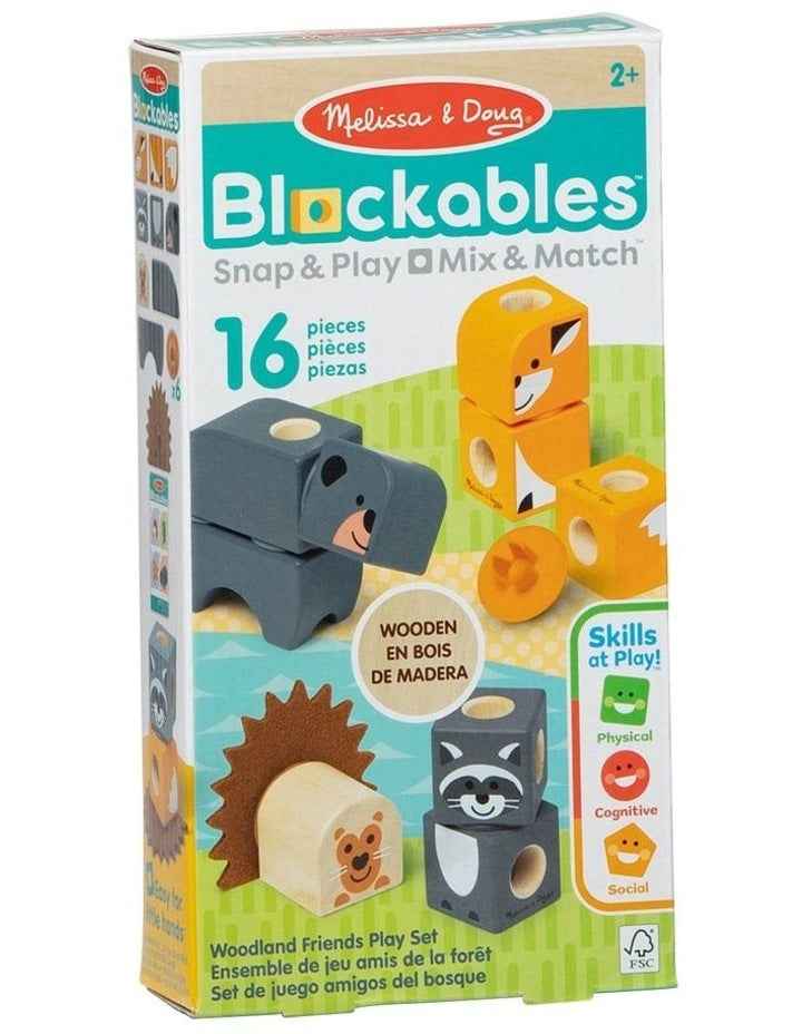 Blockables Woodland Creatures Building Set - 16