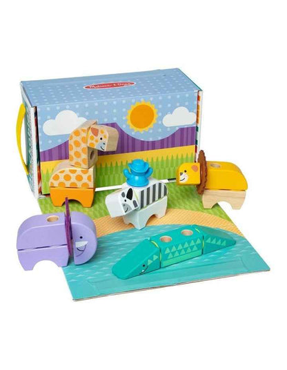 Blockables Safari Animals Building Set - 34