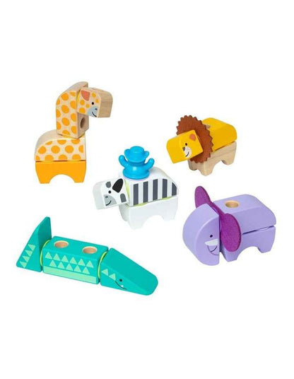 Blockables Safari Animals Building Set - 34