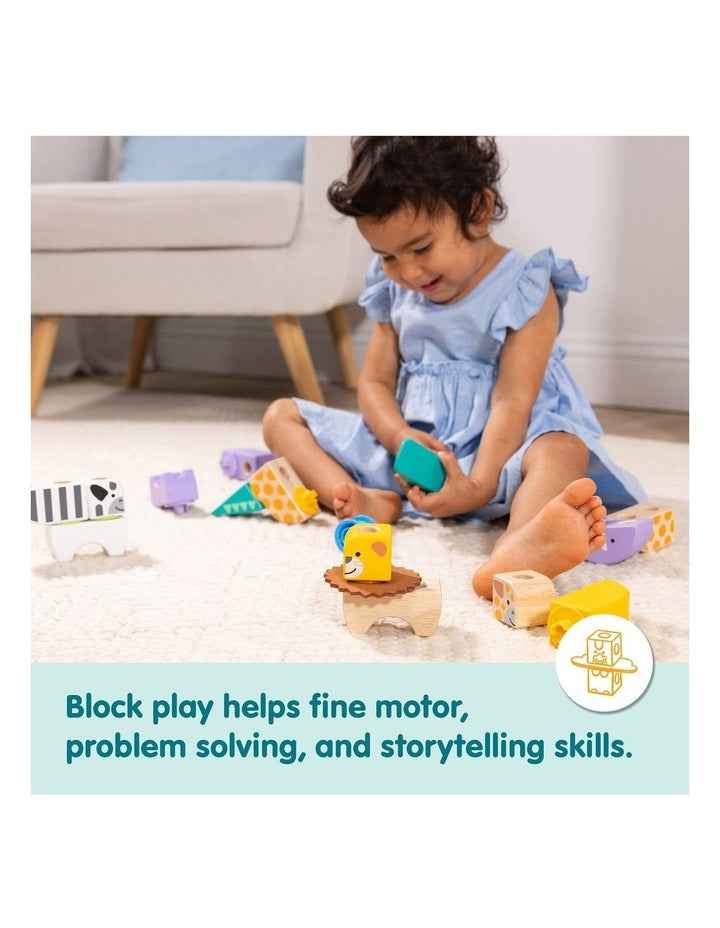Blockables Safari Animals Building Set - 34