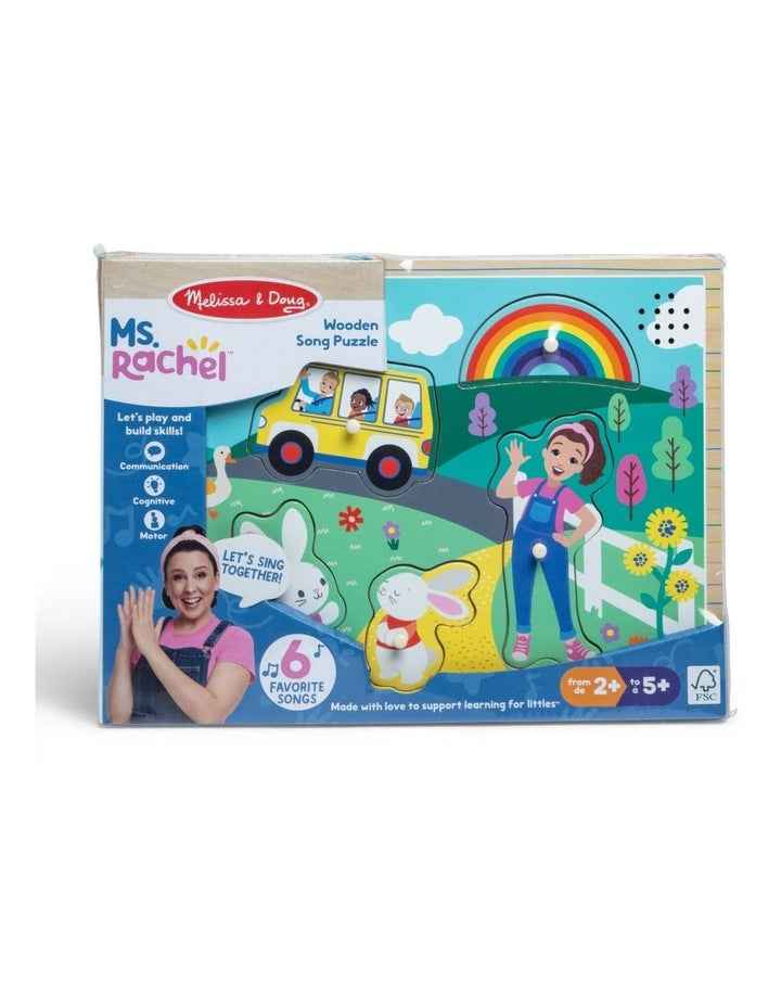 Ms. Rachel Wooden Sound Puzzle Display 6 Pieces