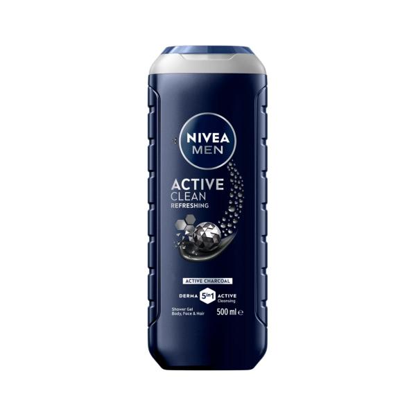 NIVEA MEN ACTIVE CLEAN SHOWER GEL 500ML
