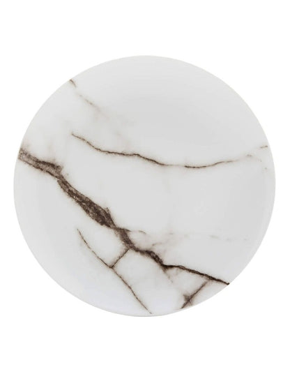 Marble Side Plate 19cm in White