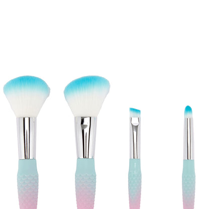 OXX Cosmetics 4 Pack Mini Brush Set - Mermaid