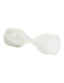 Decora Hour Glass 7x22cm in White