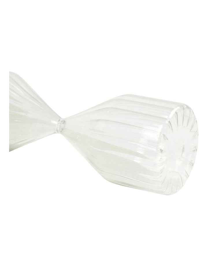 Decora Hour Glass 7x22cm in White