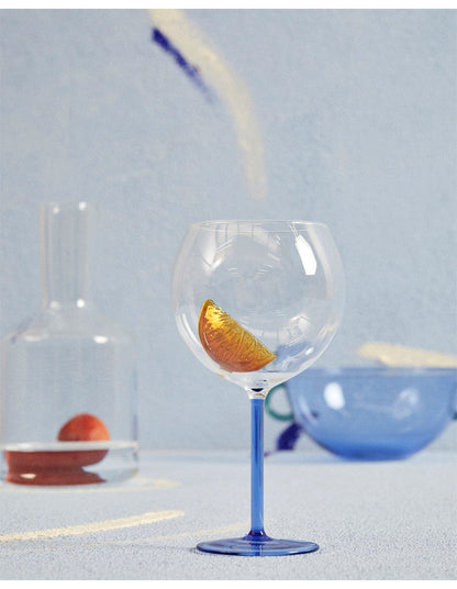 Le Spritz 650ml Borosilicate Spritz Glass Azure Clear Amber