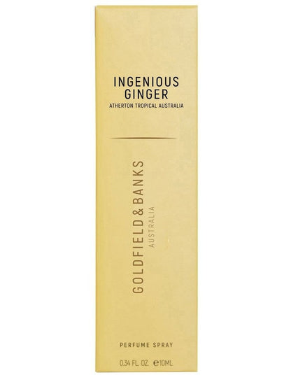 Ingenious Ginger Perfume Travel Spray 10ml