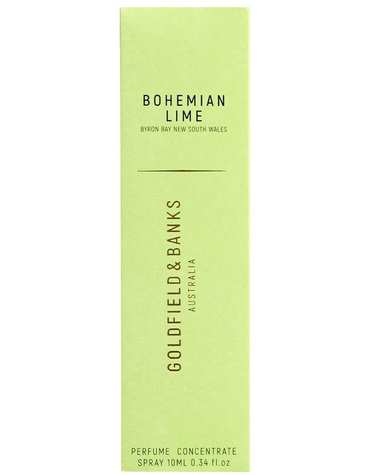 Bohemian Lime Perfume Travel Spray 10ml