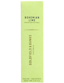 Bohemian Lime Perfume Travel Spray 10ml