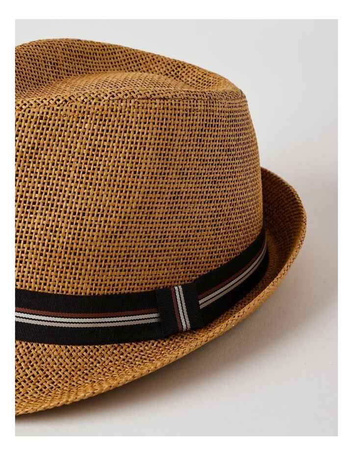 Trilby Hat in Brown