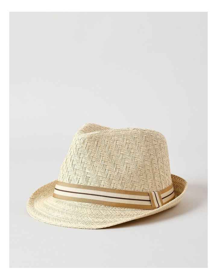 Trilby Hat in Natural