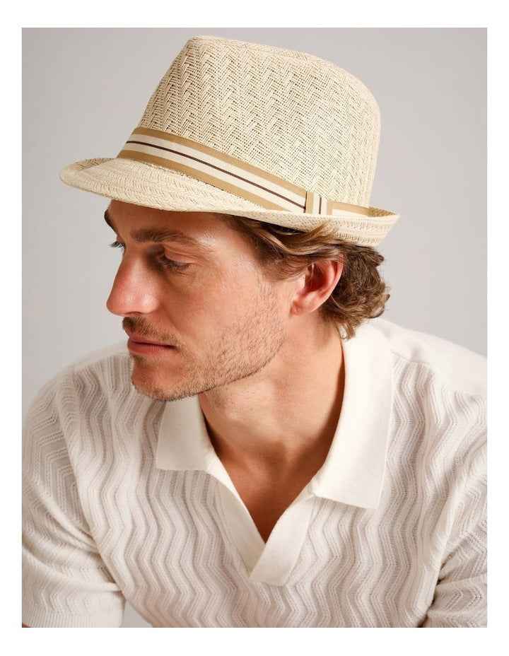 Trilby Hat in Natural