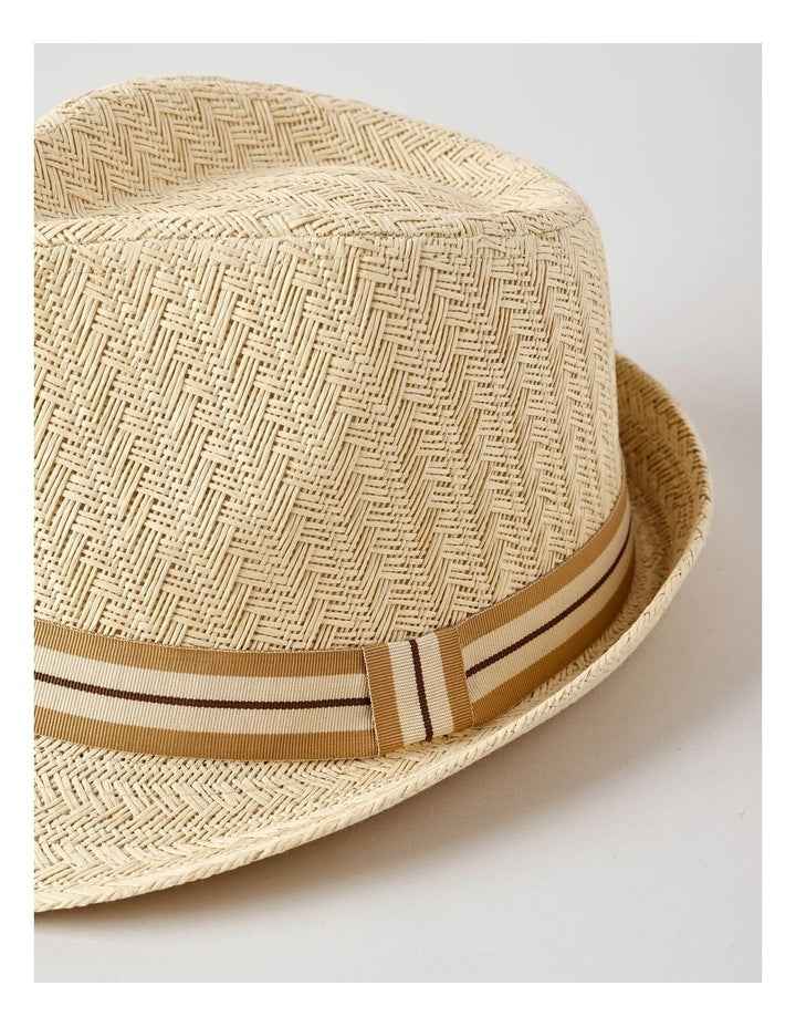 Trilby Hat in Natural