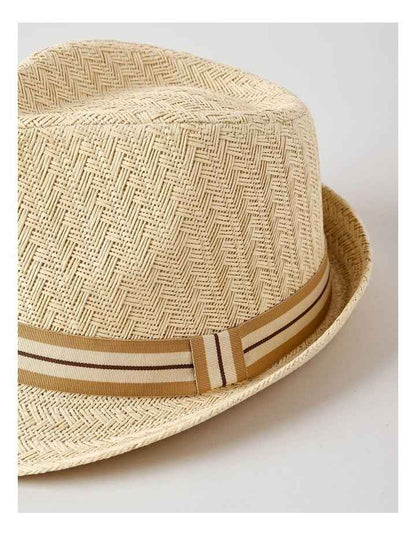 Trilby Hat in Natural