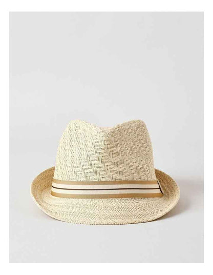 Trilby Hat in Natural