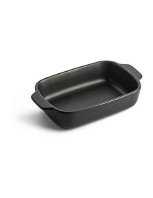 Small Baker Stoneware in Black